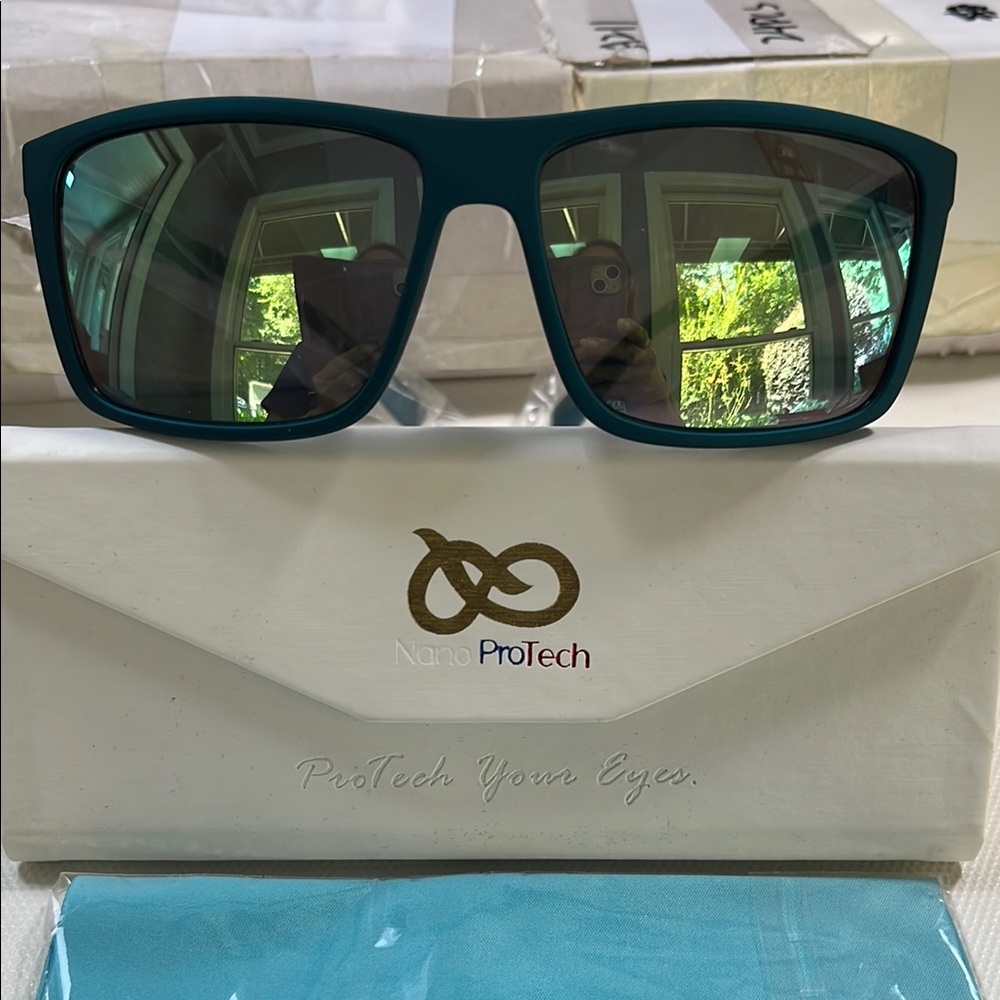 Nano ProTech Teal Sunglasses